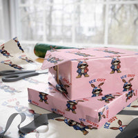 Cool Bunny Ice Out Wrapping Paper Roll Puerto Rican Flag Hoodie Outfit Vibes Boricua