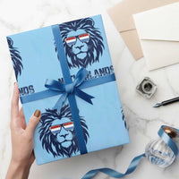 Cool Dutch Lion With Sunglasses Wrapping Paper Roll Netherlands Pride Gift