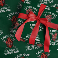 Cool Heart Surgery Survivor Wrapping Paper Roll Funny Valve Job Coronary Bypass Artery Open Heart Surgery
