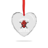 Cool Heart Surgery Survivor Heart Crystal Glass Ornament Funny Valve Job Coronary Bypass Artery Open Heart Surgery