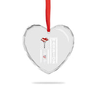 Cool Heart Surgery Warrior Heart Crystal Glass Ornament Coronary Bypass Artery Open Heart Surgery Heartbeat American Flag
