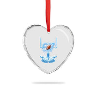 Cool Ice Effect 67 Meme Heart Crystal Glass Ornament Funny American Football - Wonder Print Shop