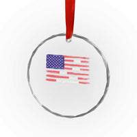 Cool Moms Don't Trust the Government Crystal Glass Ornament Patrioctic Mama Anti Government