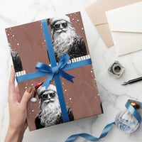 Cool Santa Claus Six Seven 67 Meme Wrapping Paper Roll Funny 6 7 Gen Alpha Slang Viral Meme - Wonder Print Shop