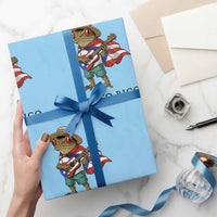 Coqui Frog Puerto Rico Wrapping Paper Roll Boricua Taino Island Pride