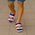 Costa Rica Clogs Shoes Heritage Palette Flag-Inspired - Wonder Print Shop