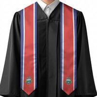 Costa Rica Graduation Stole Flag Style