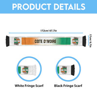 Cote d'Ivoire World Football 2026 Soccer Scarf Guided By Destiny