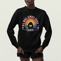 LGBT History Month Sweatshirt Proudest Teacher Ever Teaching Proud Rainbow - Wonder Print Shop