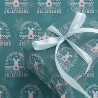 Cottontail Candy Company Easter Wrapping Paper Roll Carrot Bunny Rabbit Family Matching