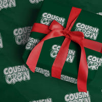 Cousin Crew Wrapping Paper Roll Cute Matching Cousins Summer Beach Vacation - Wonder Print Shop