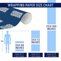Cousin Crew Wrapping Paper Roll Cute Matching Cousins Summer Beach Vacation - Wonder Print Shop