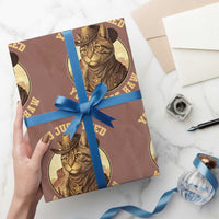 Cowboy Cat Wrapping Paper Roll You Just Yeehaw Your Last Haw - Wonder Print Shop