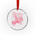 Cowboys Cry Too Crystal Glass Ornament Western Rodeo Cowgirl Cowboy Aesthetic Pink - Wonder Print Shop
