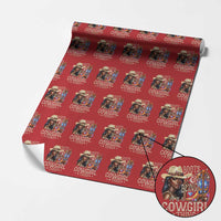 Cowgirl Wrapping Paper Roll Boots & Bling Its A Cowgirl Thing Melanin Rodeo - Wonder Print Shop