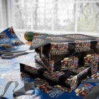 Cowgirl Wrapping Paper Roll Boots & Bling Its A Cowgirl Thing Melanin Rodeo - Wonder Print Shop