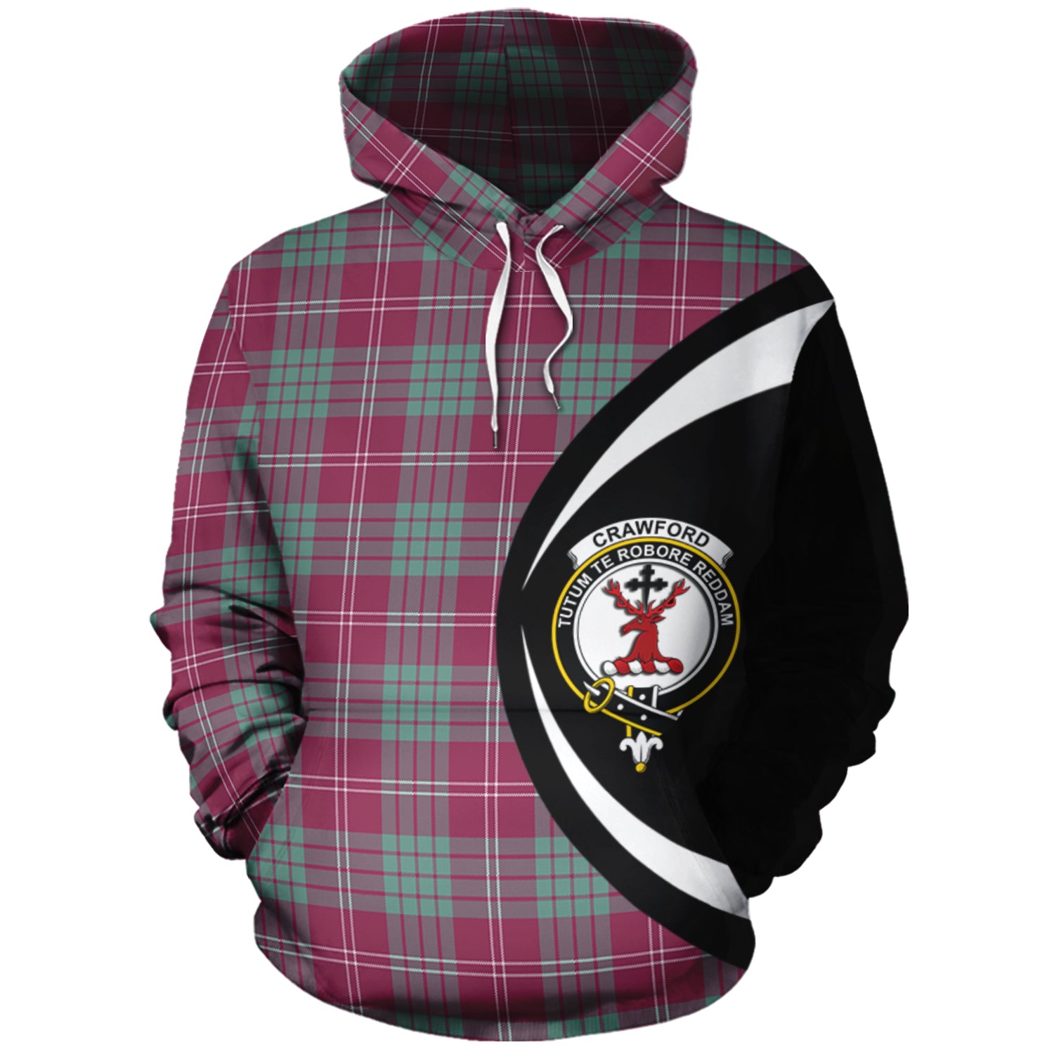 scottish-crawford-ancient-clan-crest-circle-style-tartan-hoodie