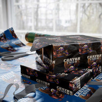 Crayon Eater Wrapping Paper Roll Funny Eagle 250th Anniversary Veterans Gifts - Wonder Print Shop