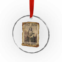 Crazy Horse Crystal Glass Ornament Legendary Oglala Sioux Lakota Leader Native American Indian TS10