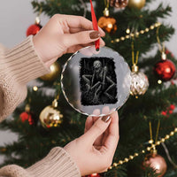 Creepy Rake Crystal Glass Ornament Creepypasta Cryptid Series Alt Goth Grunge Horror Aesthetic TS10