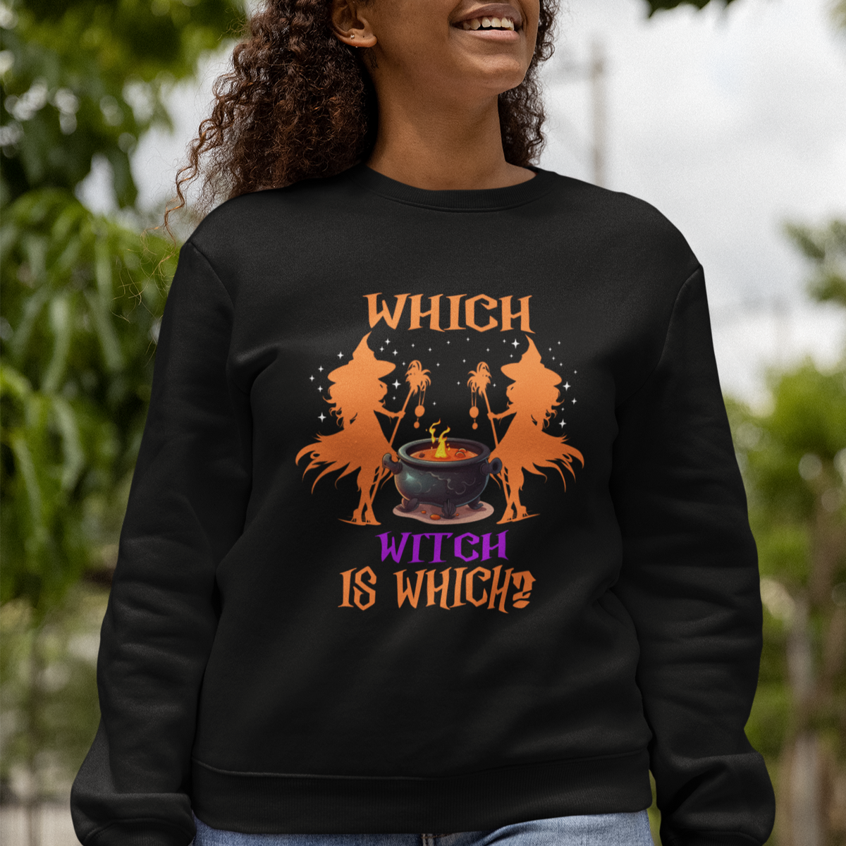 Halloween Witch Sweatshirt One More Chapter Book Of Spells Witchcraft - Wonder Print Shop