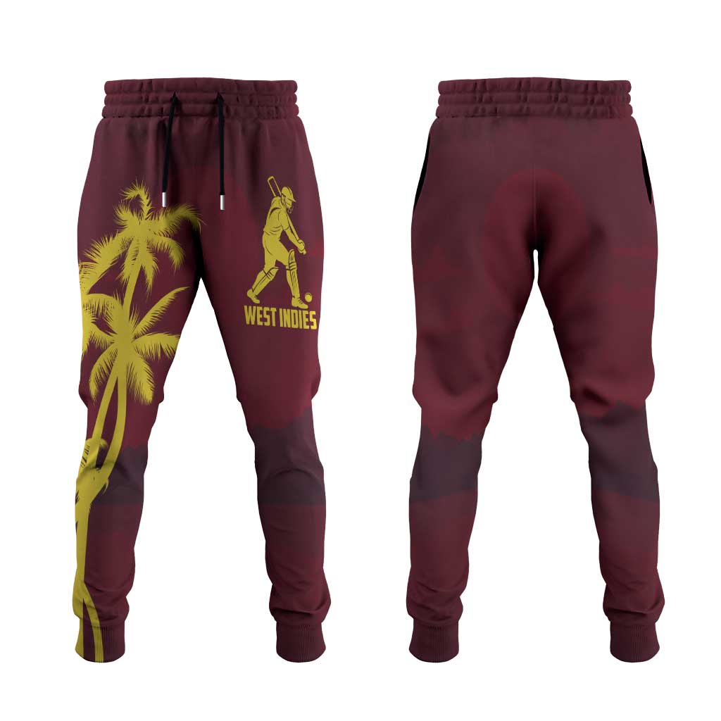 Cricket 2026 West Indies Jogger Pants WI Tropical Version