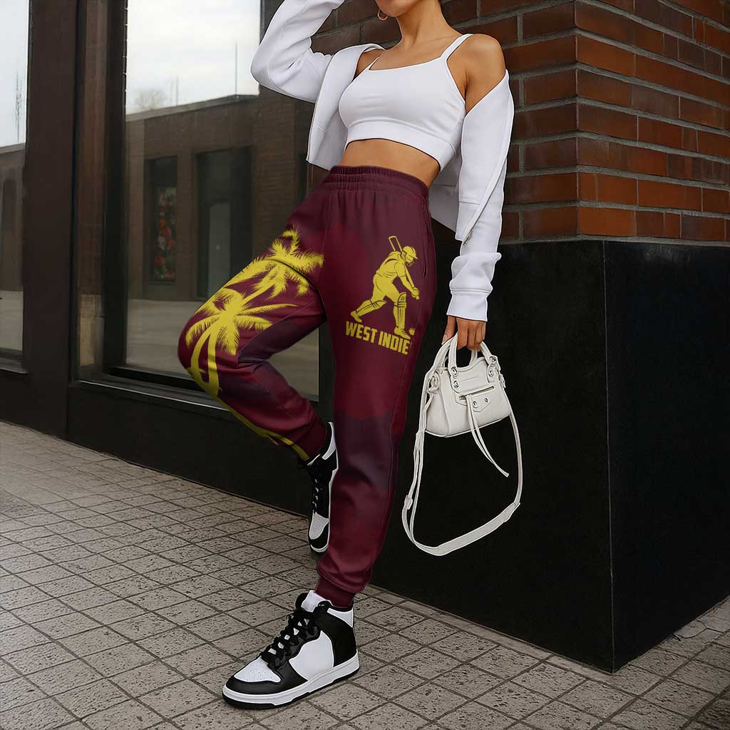Cricket 2026 West Indies Jogger Pants WI Tropical Version