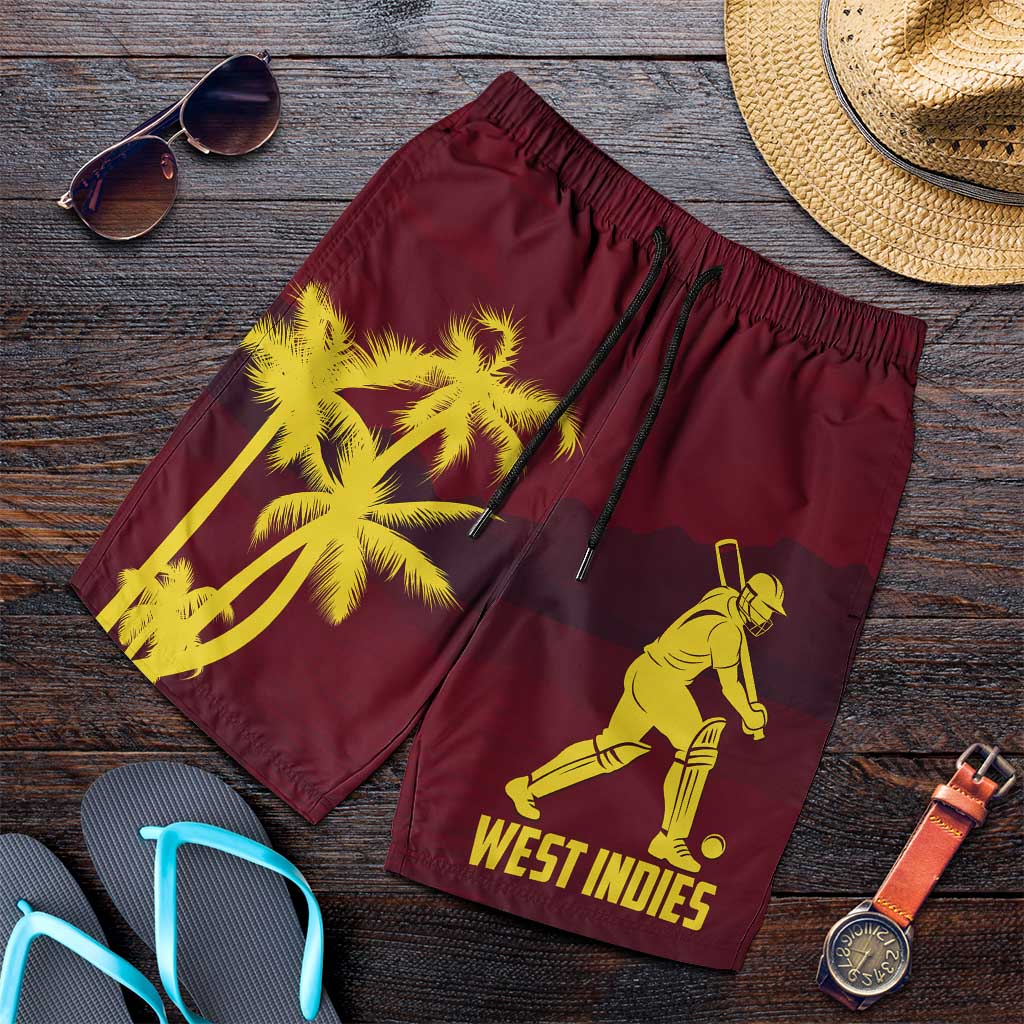 Cricket 2026 West Indies Shorts for Men WI Tropical Version