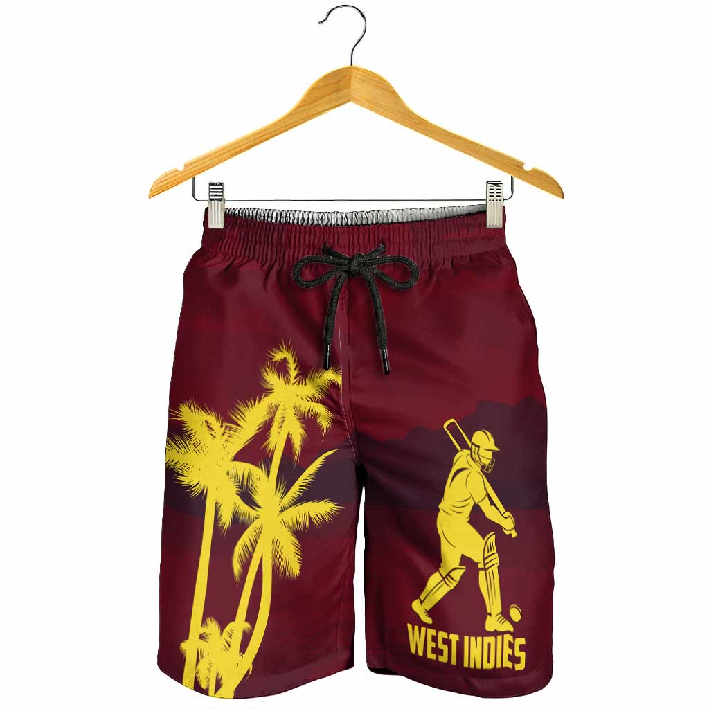 Cricket 2026 West Indies Shorts for Men WI Tropical Version