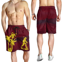 Cricket 2026 West Indies Shorts for Men WI Tropical Version