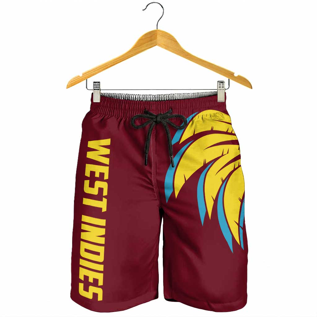 Cricket 2026 West Indies Shorts for Men Windies Go Champions