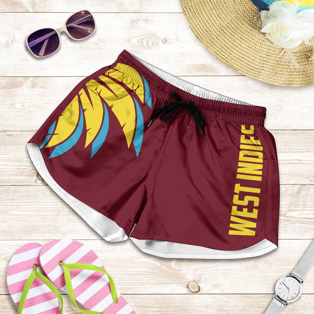 Cricket 2026 West Indies Shorts for Women Windies Go Champions