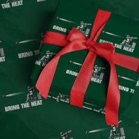 Cricket Player Wrapping Paper Roll Bring The Heat Batting