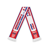 Croatia 2026 Football Personalised Soccer Scarf Hrvatska - Ajmo Vatreni