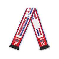 Croatia 2026 Football Personalised Soccer Scarf Hrvatska - Ajmo Vatreni
