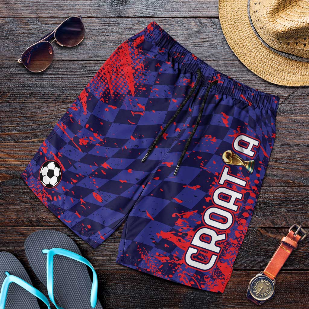Croatia 2026 World Football Shorts for Men Hrvatska Vatreni - Wonder Print Shop