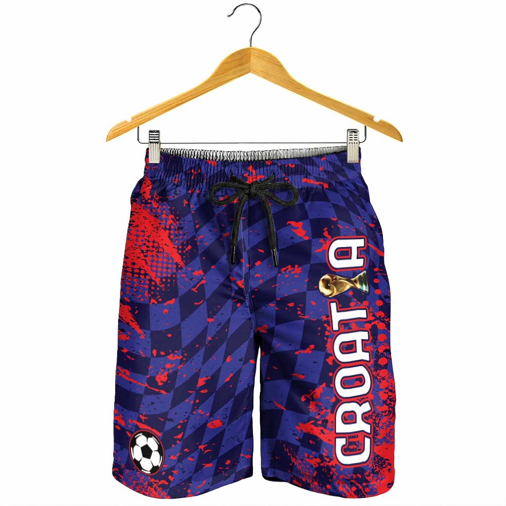 Croatia 2026 World Football Shorts for Men Hrvatska Vatreni - Wonder Print Shop
