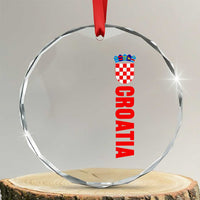 Croatia Crystal Glass Ornament Vintage Hrvatska Zagreb Croatian