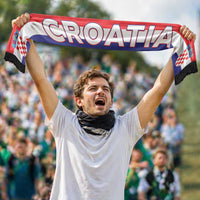 Croatia Football 2026 Soccer Scarf Flag Style
