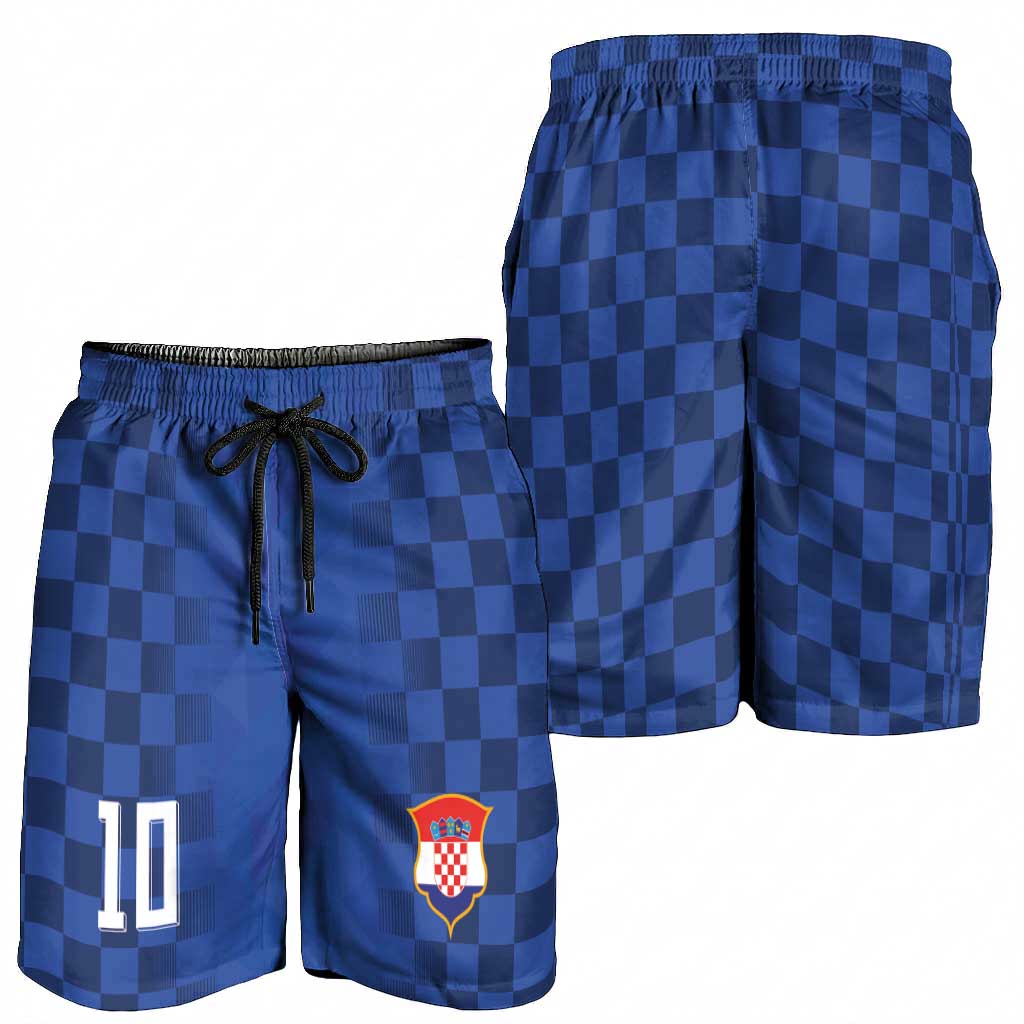 Croatia Football Custom Shorts for Men Vatreni Glory 2026 Away Colors