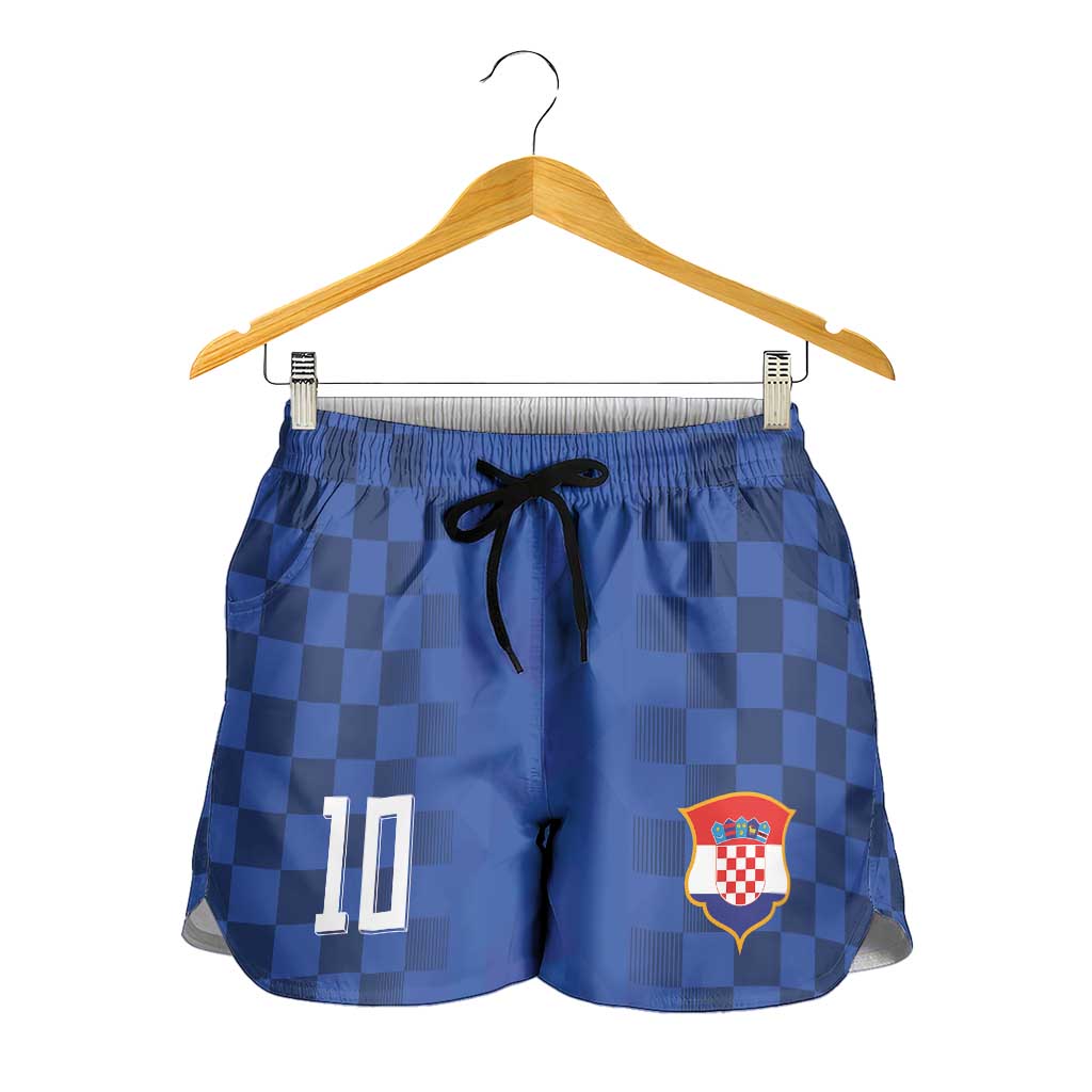 Croatia Football Custom Shorts for Women Vatreni Glory 2026 Away Colors