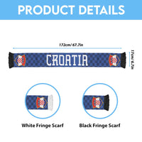 Croatia Football Personalized Soccer Scarf Vatreni Glory 2026 Away Colors