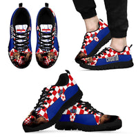 Croatia Football Sneakers Marten In Hole With Checkered Patterns