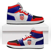 Croatia High Sneakers AJ1 Classic National Flag Style - Wonder Print Shop