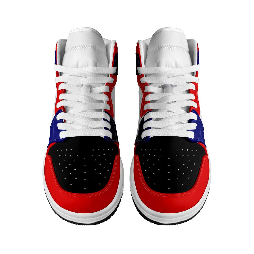 Croatia High Sneakers AJ1 Classic National Flag Style - Wonder Print Shop