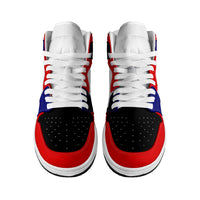 Croatia High Sneakers AJ1 Classic National Flag Style - Wonder Print Shop