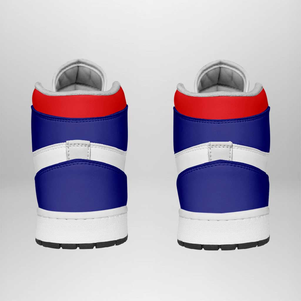 Croatia High Sneakers AJ1 Classic National Flag Style - Wonder Print Shop