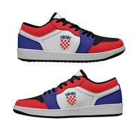 Croatia Low Sneakers Classic National Flag Style - Wonder Print Shop