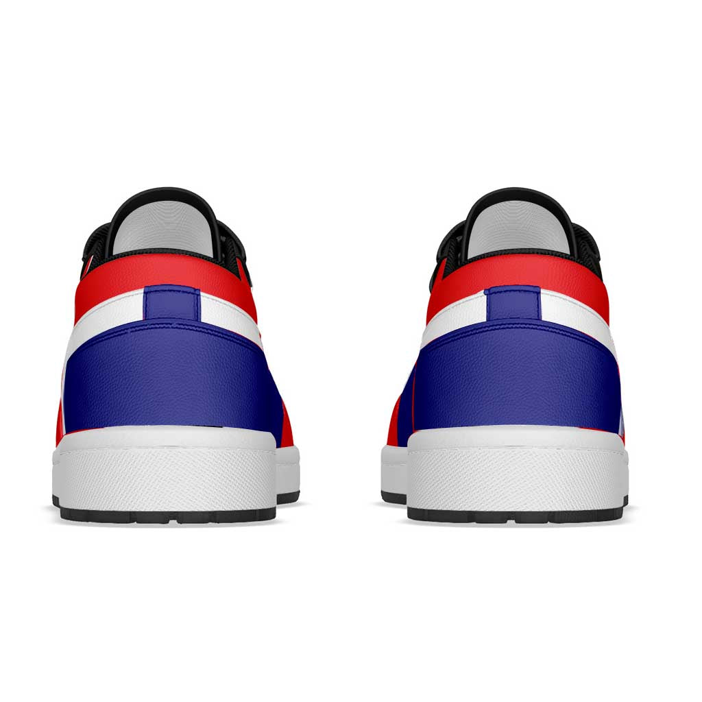 Croatia Low Sneakers Classic National Flag Style - Wonder Print Shop