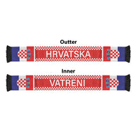 Croatia World Football 2026 Soccer Scarf Go Vatreni Road To Glory